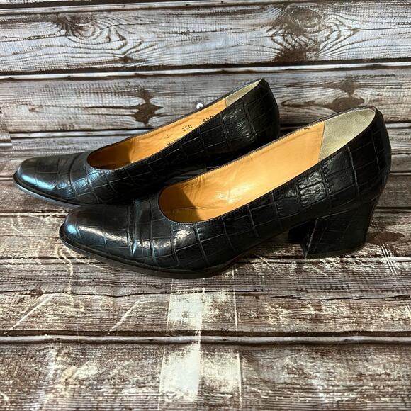 Vintage 1970’s Coach Pumps Made in Italy Model J 050 8-1/2 8.5 - Picture 1 of 7